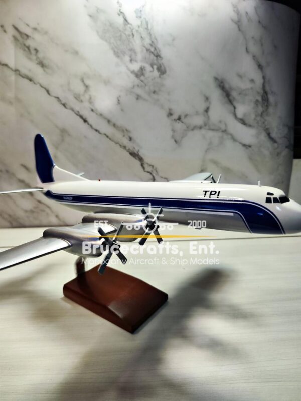 Model of Lockheed Model 10 Electra with detailed craftsmanship.